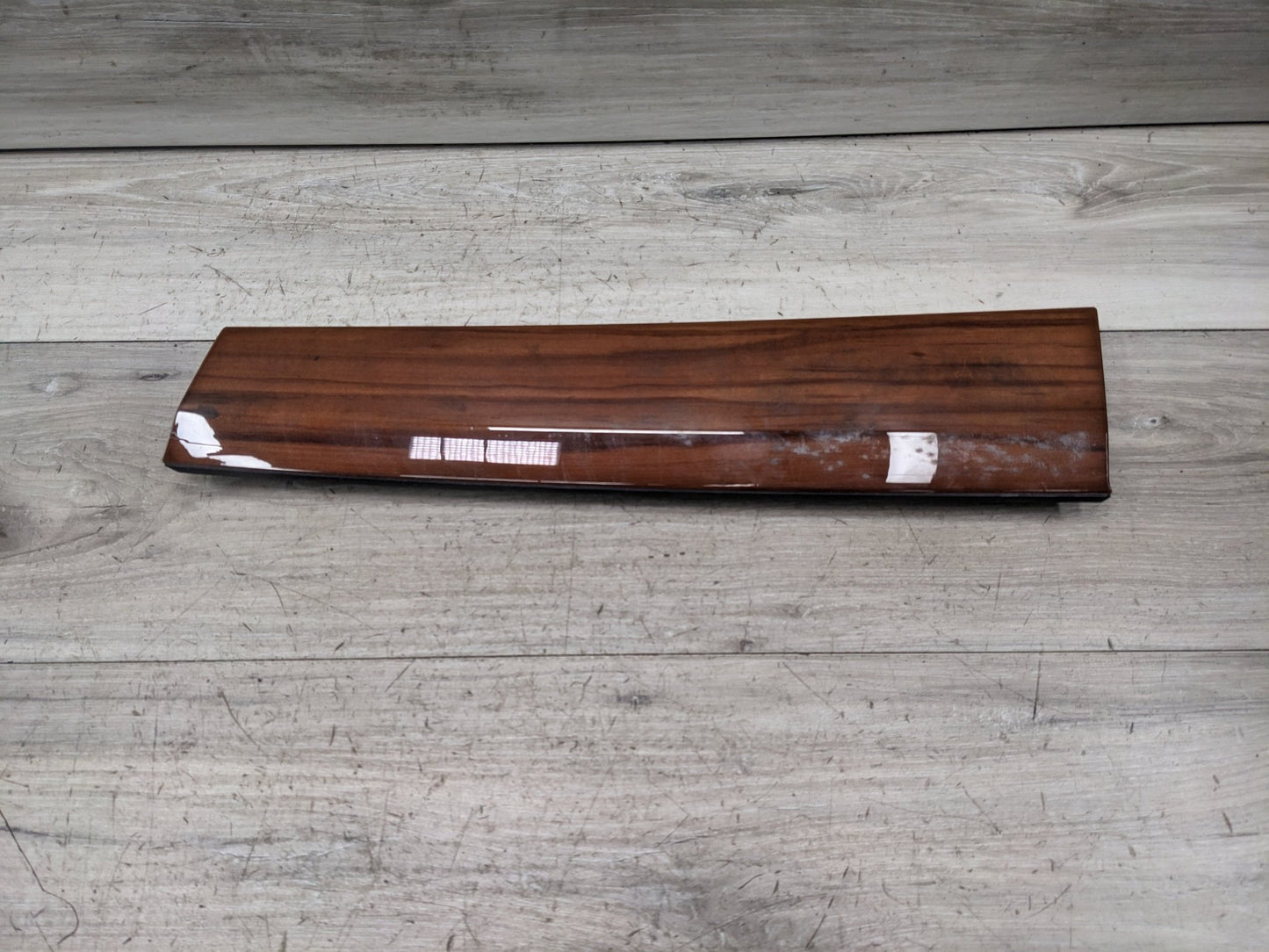 10-16 OEM Porsche Panamera Front Right Dash Board Panel Trim Wood Trim