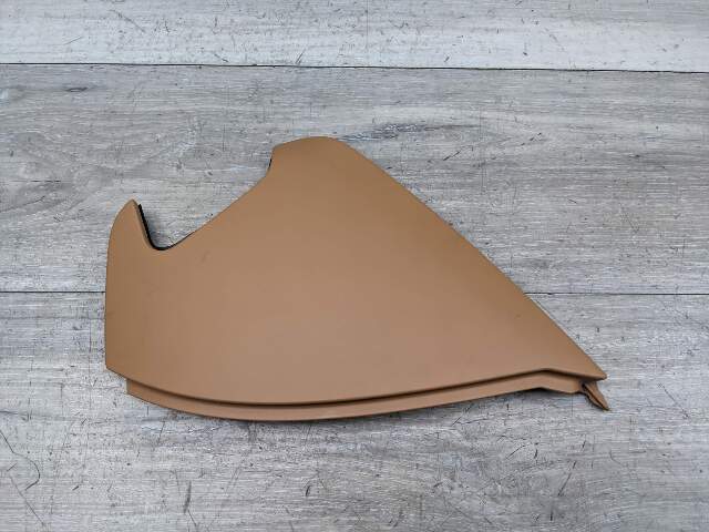 10-16 OEM Porsche Panamera Dashboard Left Driver Side End Cap Trim Cover Beige