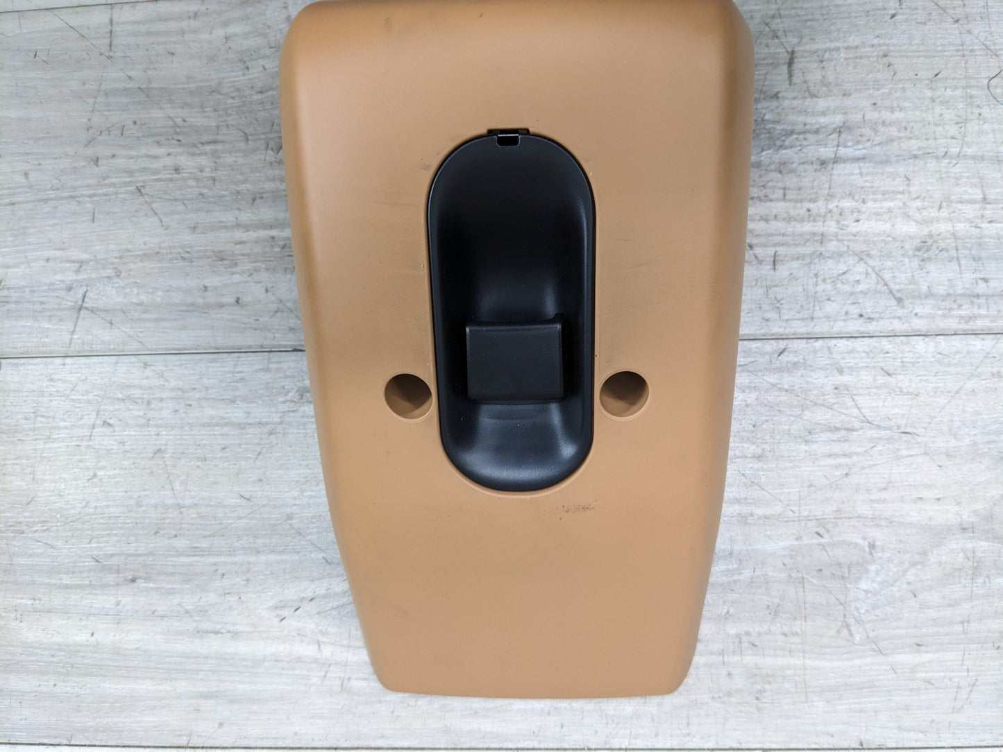 10-16 OEM Porsche Panamera Steering Column Trim Housing Cover Panel Beige