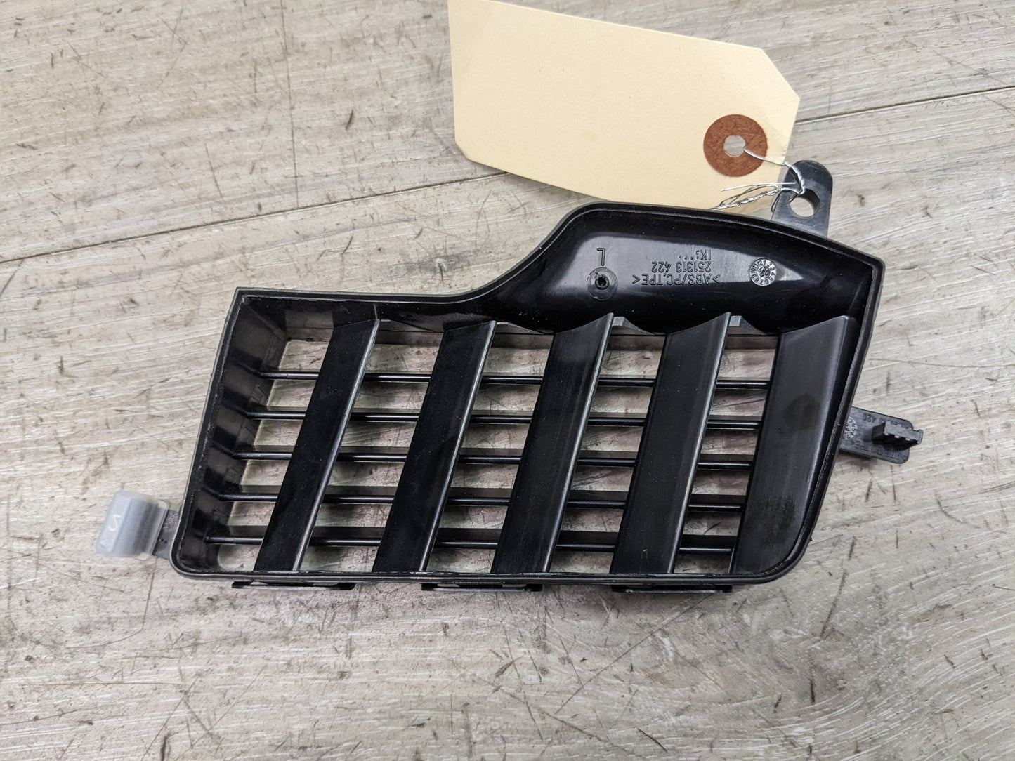 10-16 OEM Porsche Panamera Dashboard Left Side Upper Air Vent Grill