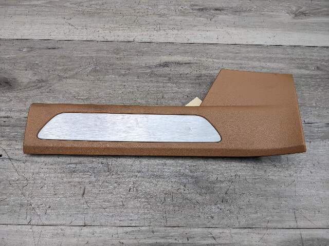 10-16 OEM Porsche Panamera Rear Left Door Sill Trim Beige