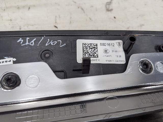 10-16 OEM Porsche Panamera Rear Left Driver Side Inner Door Panel Wood Trim