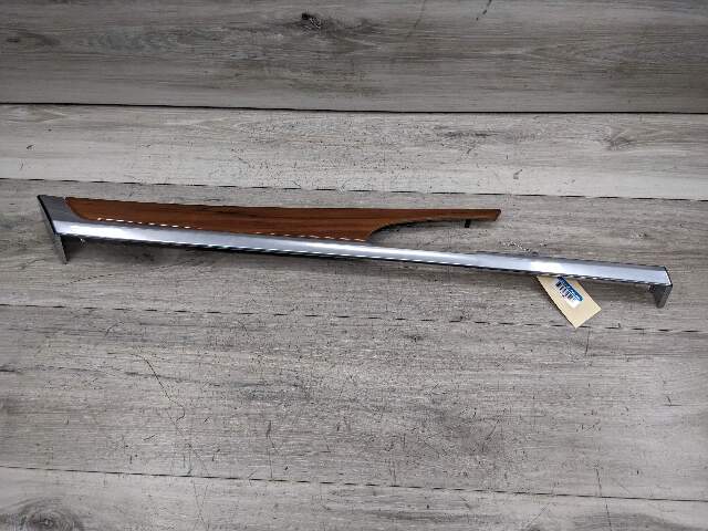10-16 OEM Porsche Panamera Rear Left Driver Side Inner Door Panel Wood Trim