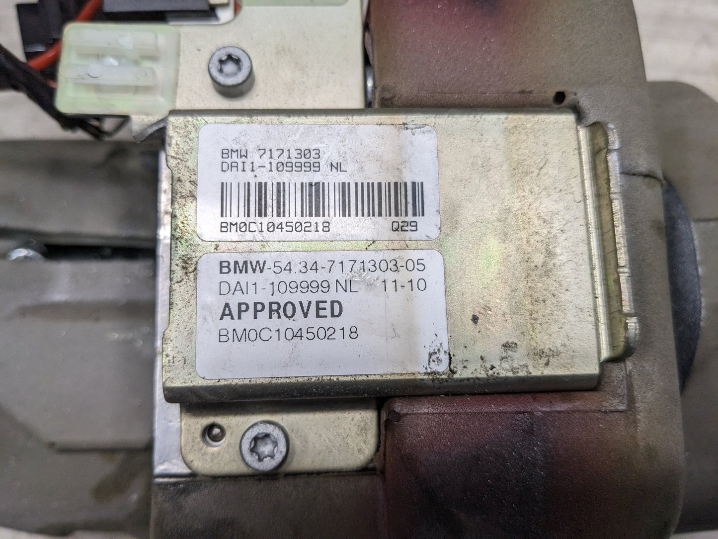 08-13 OEM BMW E88 128 135 Convertible Hardtop Roof Pump Hydraulic Motor Unit