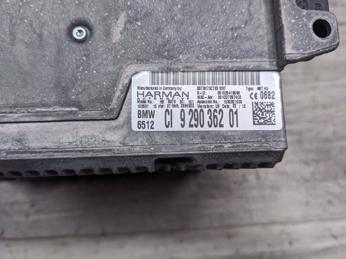 OEM BMW F30 F10 F25 Navigation CIC High Headunit Radio Audio Head Unit HARMAN