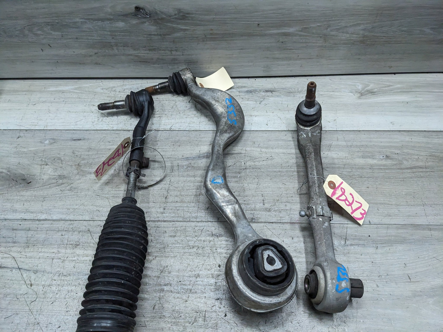 OEM BMW E82 E88 E90 E92 E93 RWD Front Left Lower Upper Control Arm w/ Tie Rod