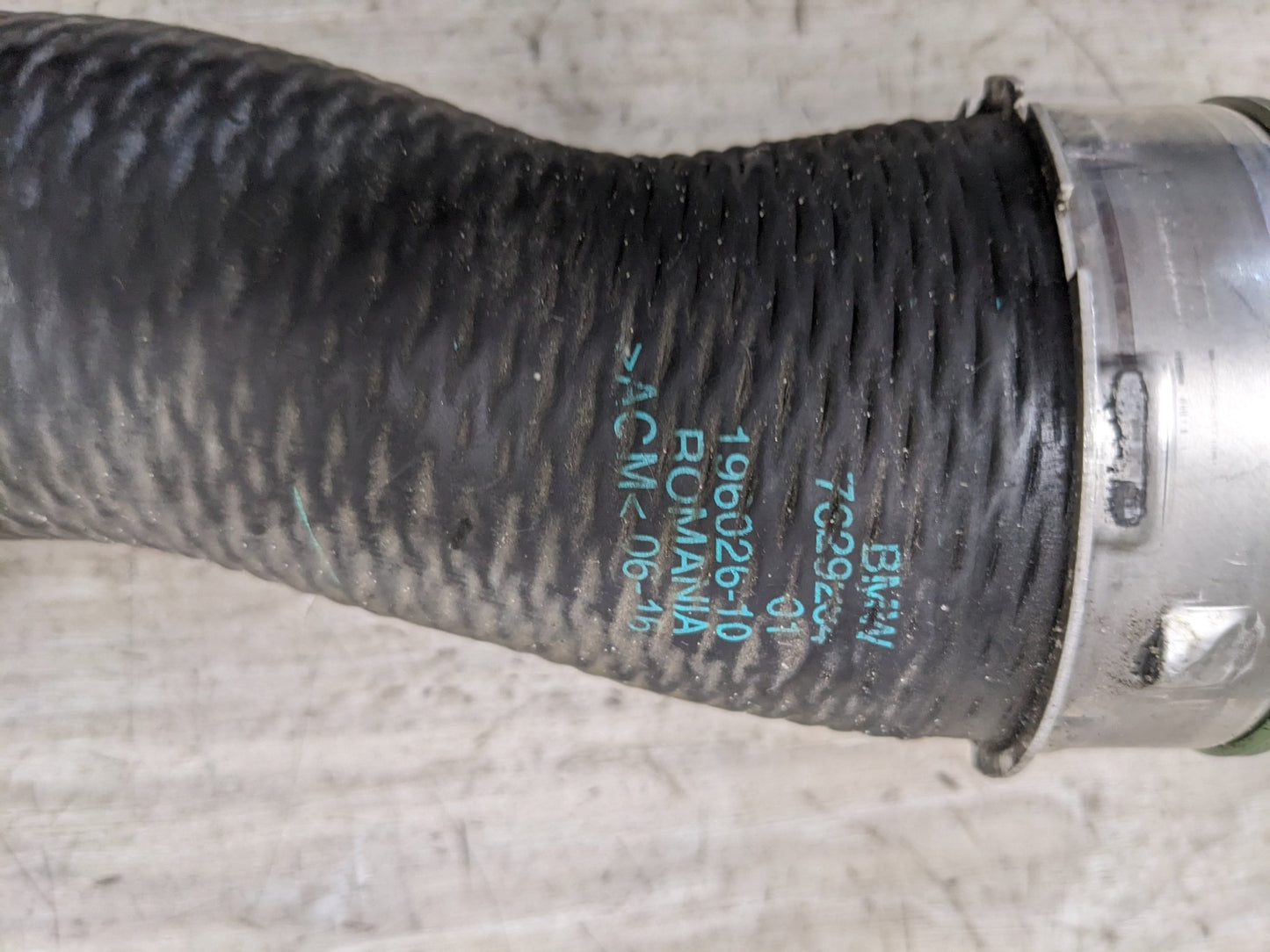 14-19 OEM BMW F15 F16 X5 X6 Intercooler Charge Air Induction Tract Hose Intake