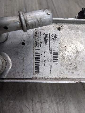 OEM BMW F22 F30 F32 F36 Transmission Oil Cooler Heat Exchanger VALEO N20 N26 N55