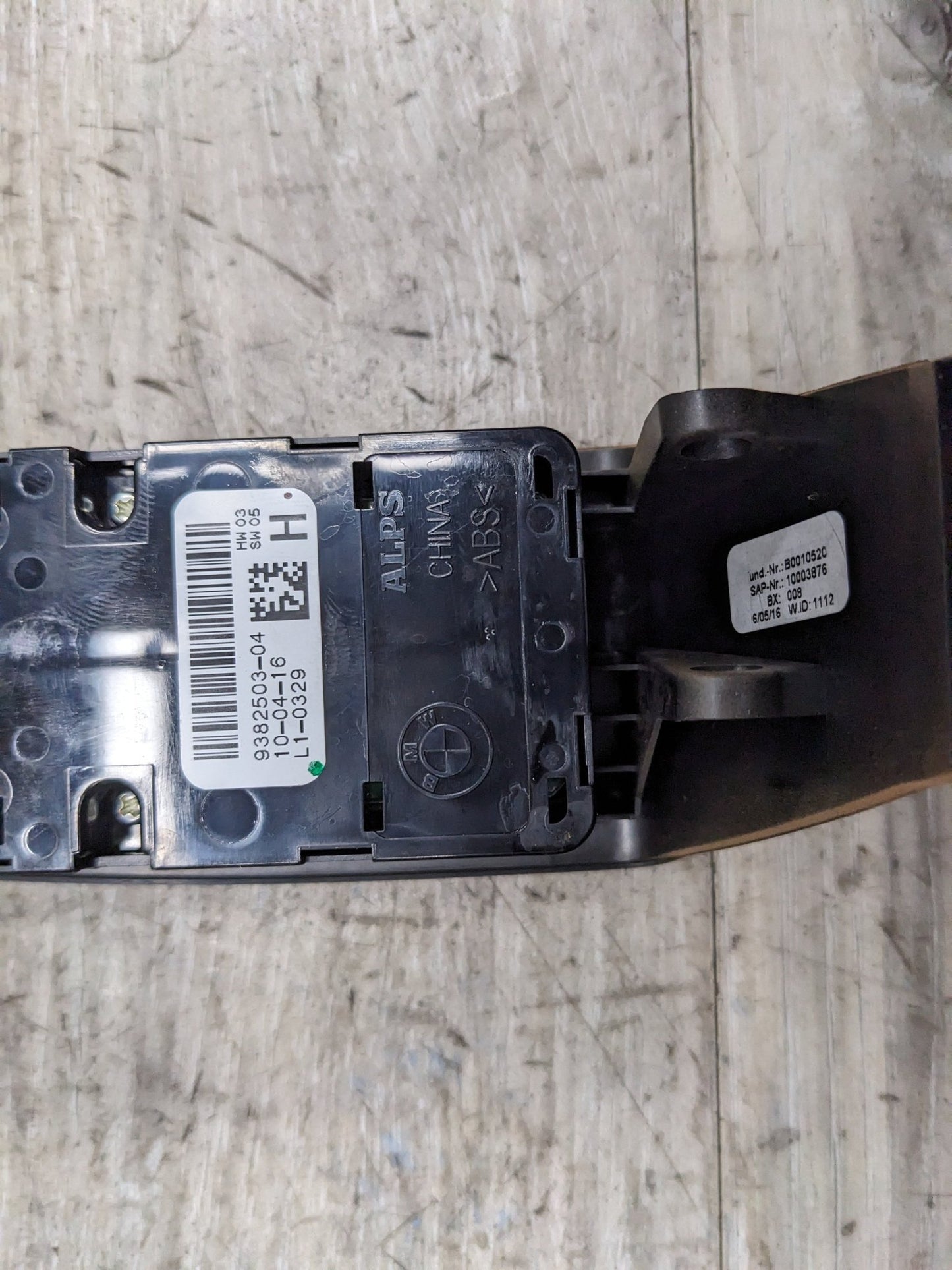 16-21 OEM BMW G11 G12 740 750 Left Driver Side Master Window Switch Power Fold
