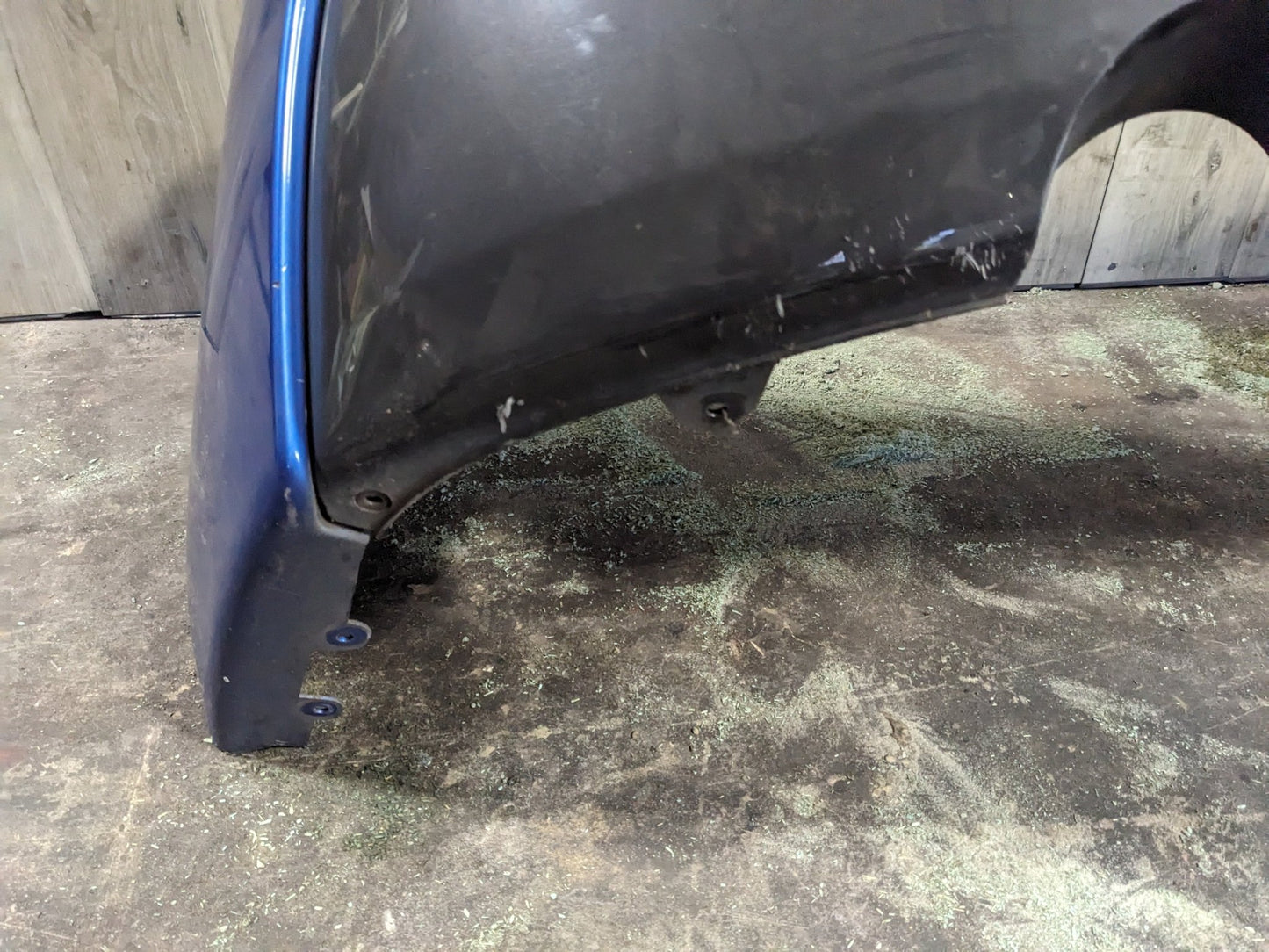 14-20 OEM BMW F22 F23 228 M235 M240 REAR Bumper Cover Trim M-SPORT Blue*DAMAGED