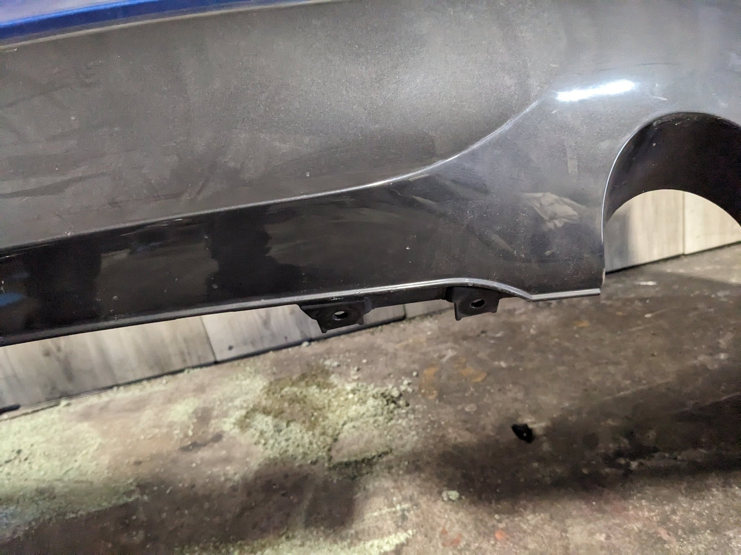 14-20 OEM BMW F22 F23 228 M235 M240 REAR Bumper Cover Trim M-SPORT Blue*DAMAGED