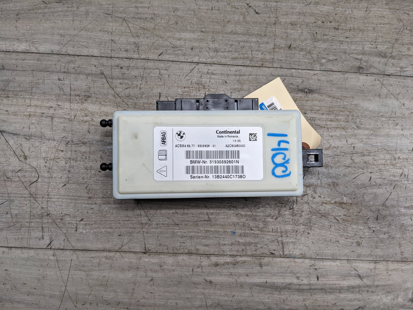 OEM BMW F22 F30 F06 F10 F12 F13 F15 F16 F85 F86 SRS Airbag Control Module ACSM4