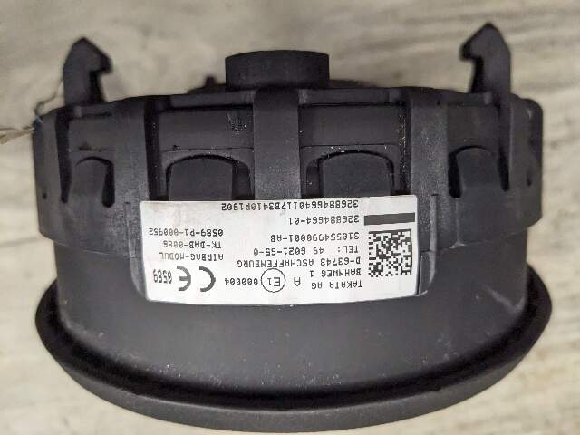 OEM BMW E82 E90 E92 E93 Front Driver SPORT Steering Wheel Airbag Air Bag Black