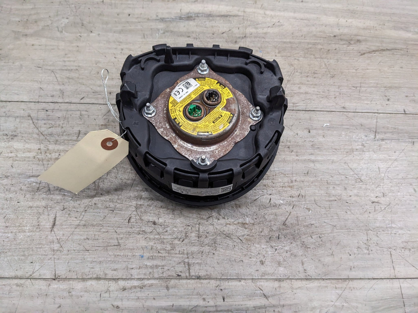 OEM BMW E82 E90 E92 E93 Front Driver SPORT Steering Wheel Airbag Air Bag Black