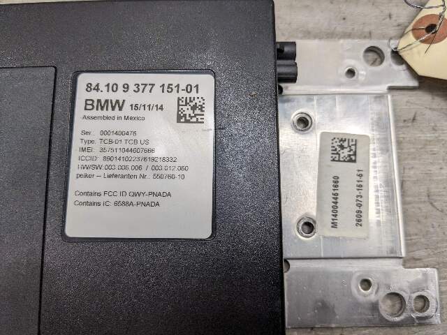 12-17 OEM BMW F82 F30 F32 F36 F06 M3 M4 M5 M6 Telematics Control Unit Module