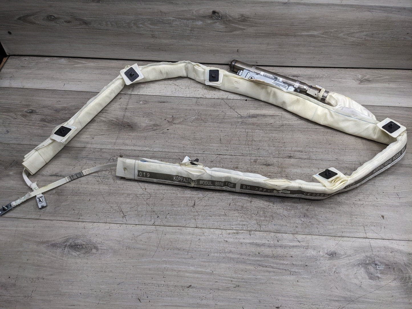 OEM BMW F06 640 650 M6 Right Passenger Top Roof Head Air Bag Airbag Curtain
