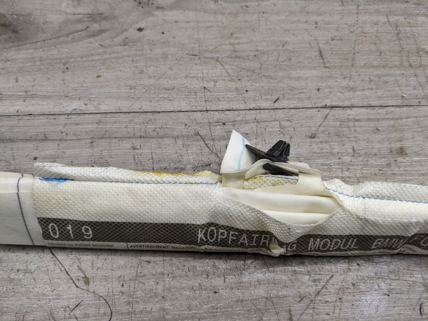 OEM BMW F06 640 650 M6 Right Passenger Top Roof Head Air Bag Airbag Curtain