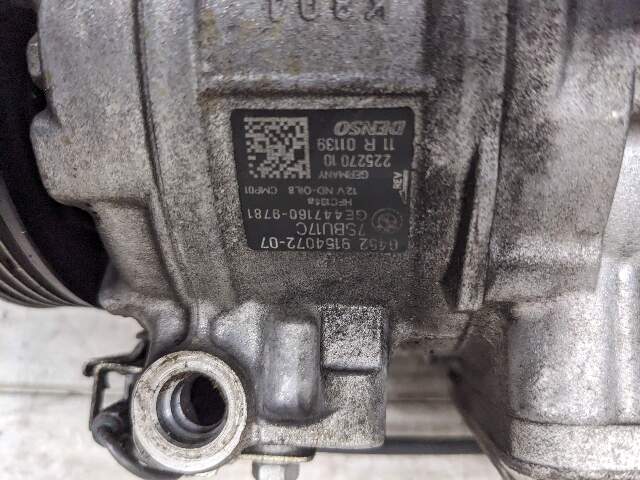 OEM BMW M6 F13 F06 F10 E70 AC Compressor Pump Assembly Air Conditioning N63 S63