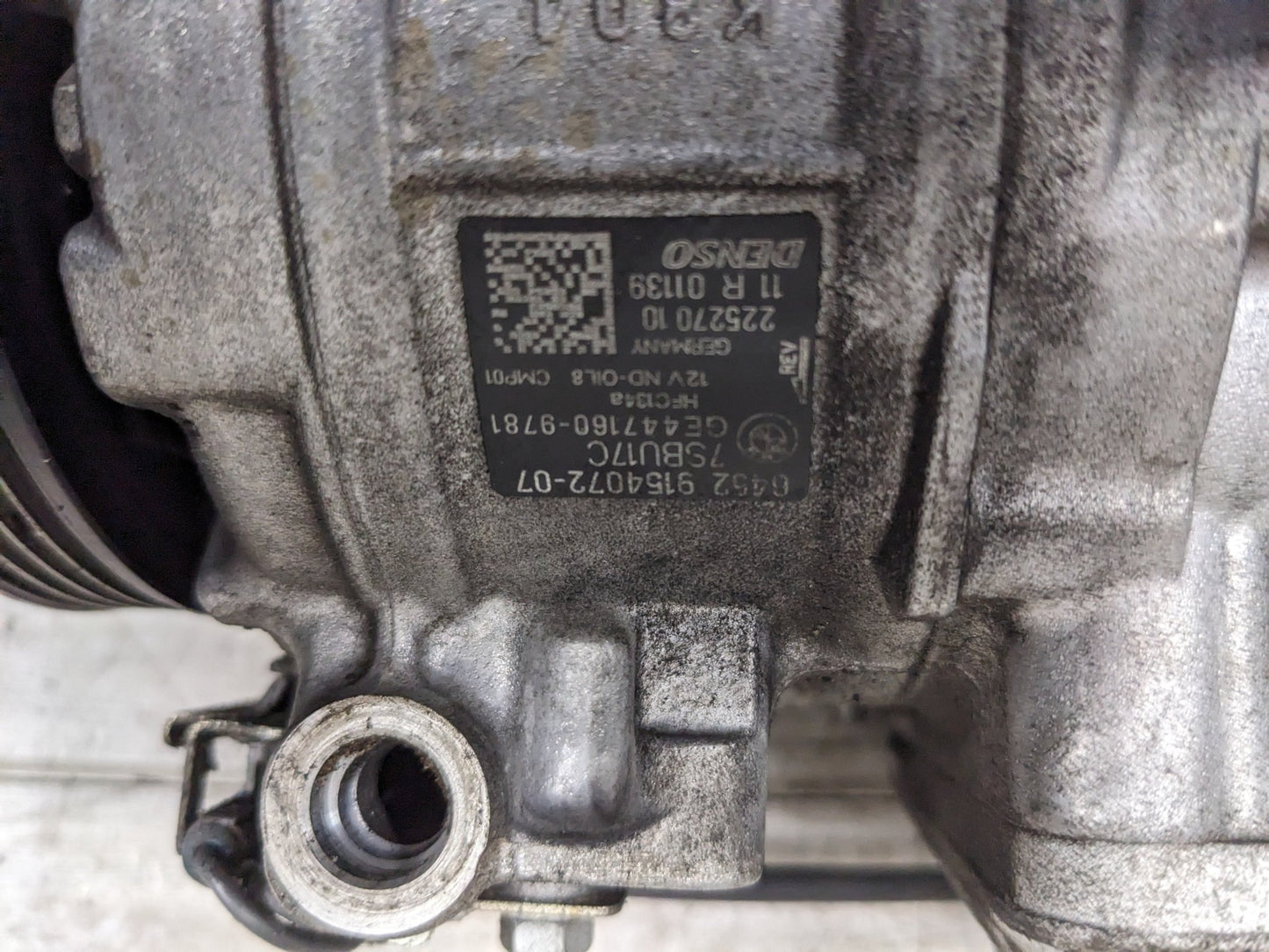 OEM BMW M6 F13 F06 F10 E70 AC Compressor Pump Assembly Air Conditioning N63 S63