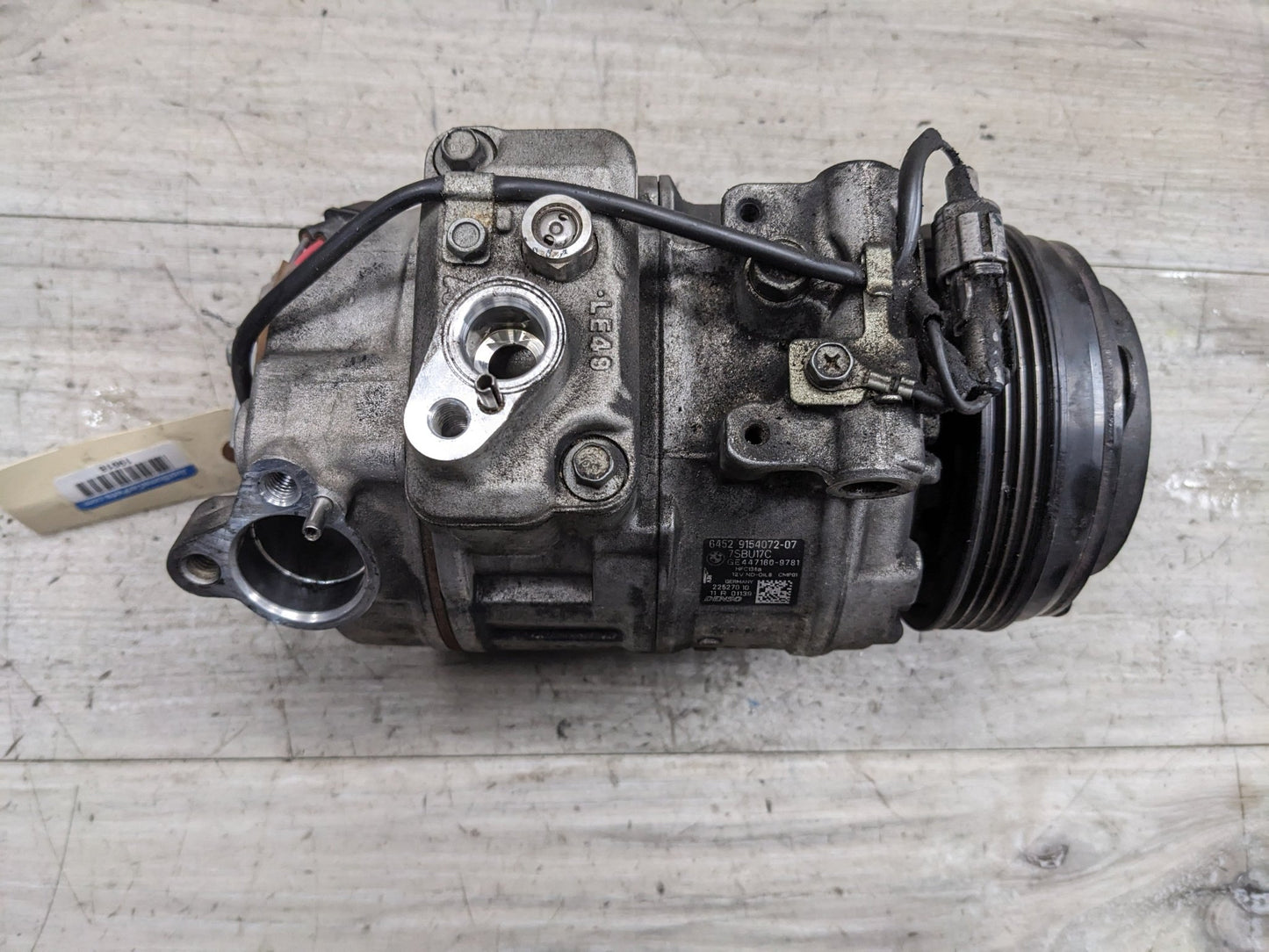OEM BMW M6 F13 F06 F10 E70 AC Compressor Pump Assembly Air Conditioning N63 S63