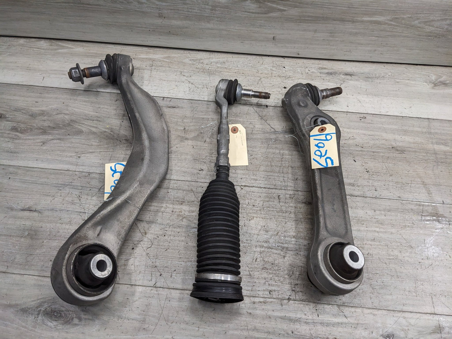 OEM BMW F10 F06 F13 RWD Front Left Upper Lower Control Arm Wishbone w/ Tie Rod