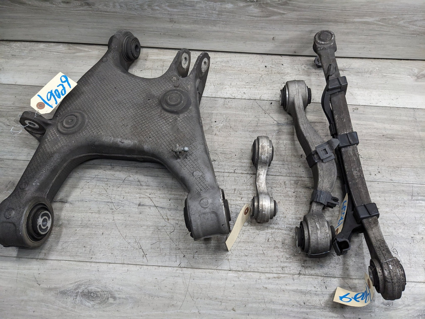 OEM BMW F06 F10 F12 Rear Left Lower Upper Suspension Control Arm Wishbone SET