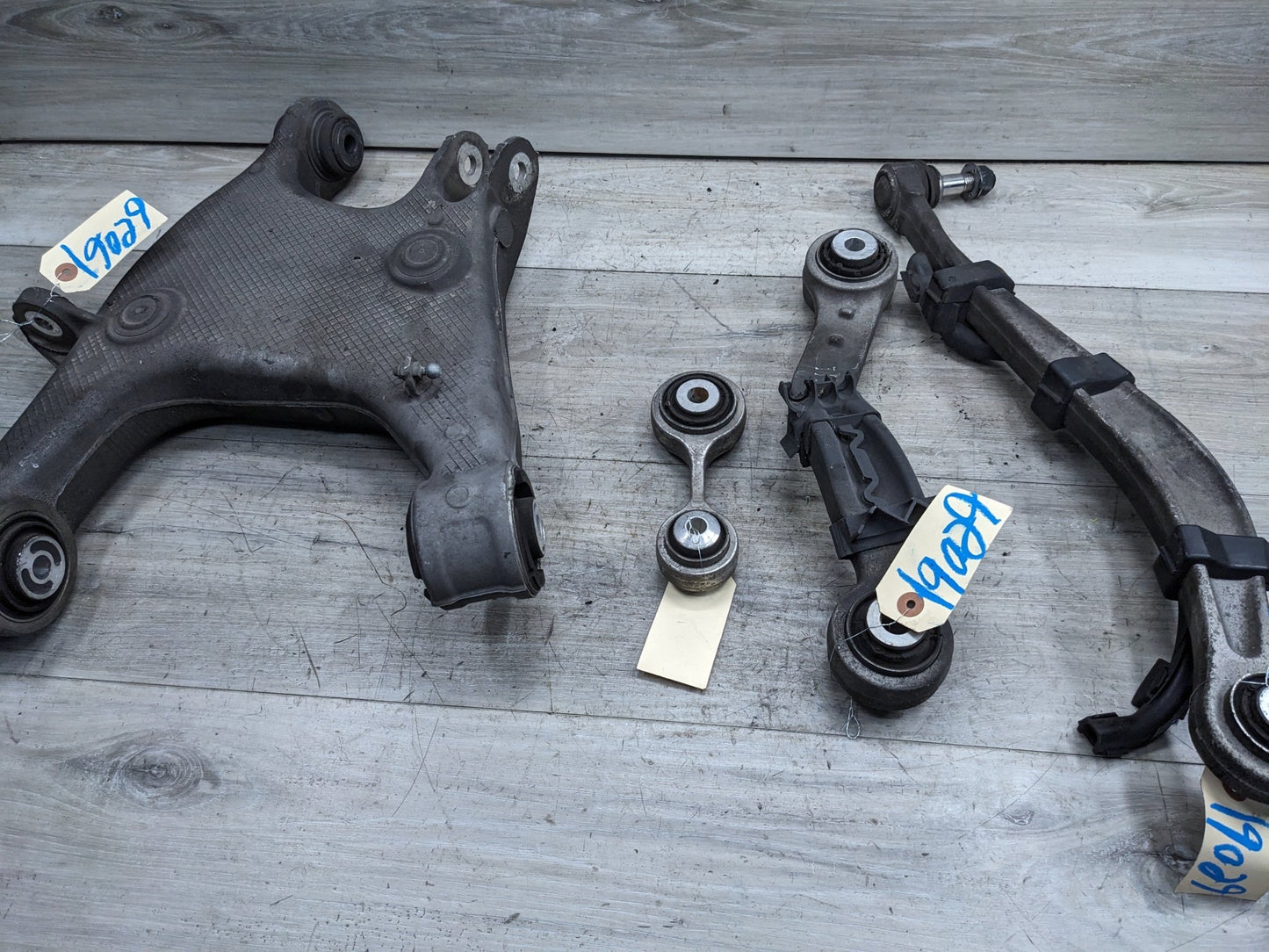 OEM BMW F06 F10 F12 Rear Left Lower Upper Suspension Control Arm Wishbone SET