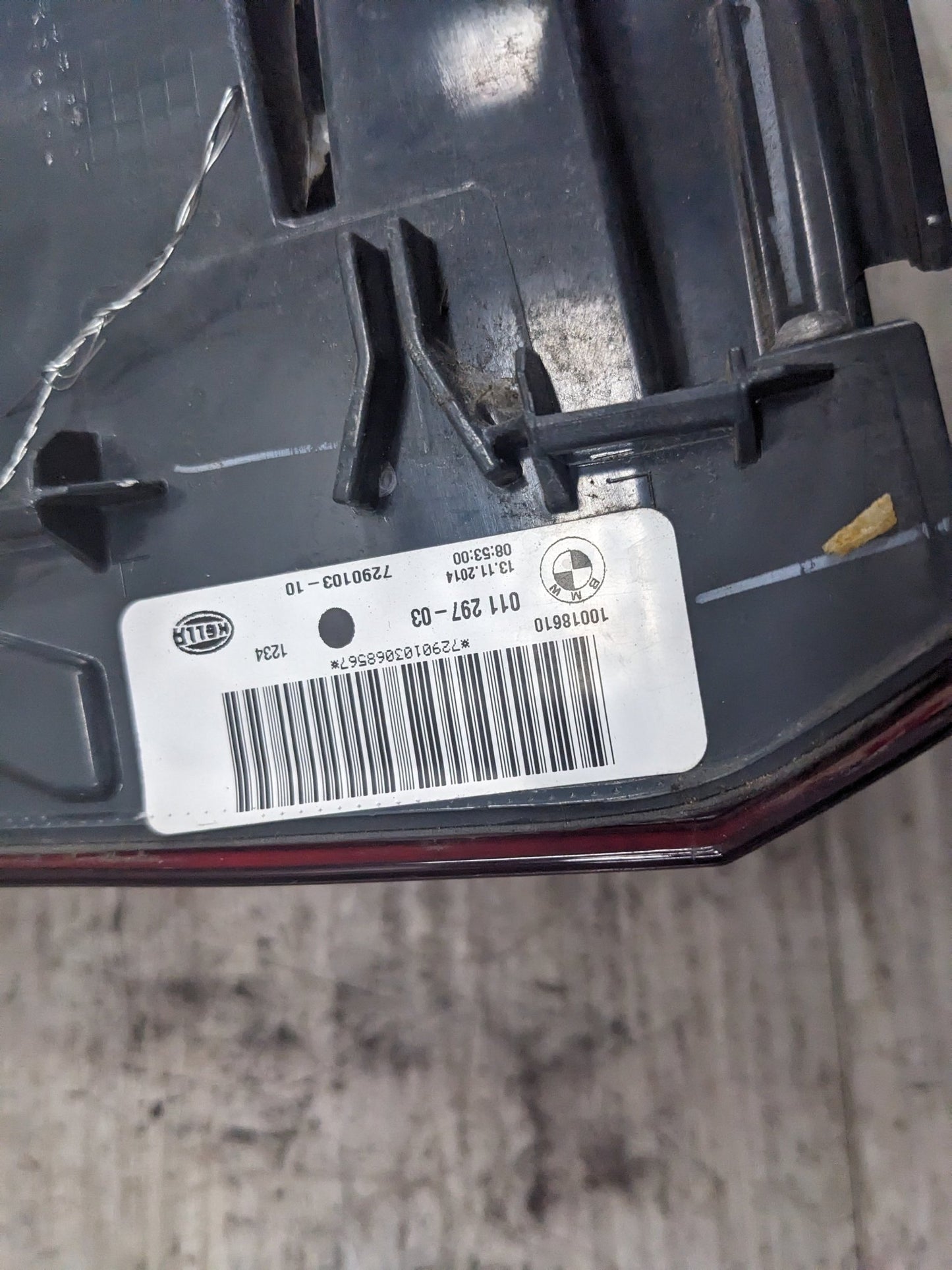 14-18 OEM BMW F15 F85 X5 X5M Rear Left Driver Side Outer Stop Tail Light