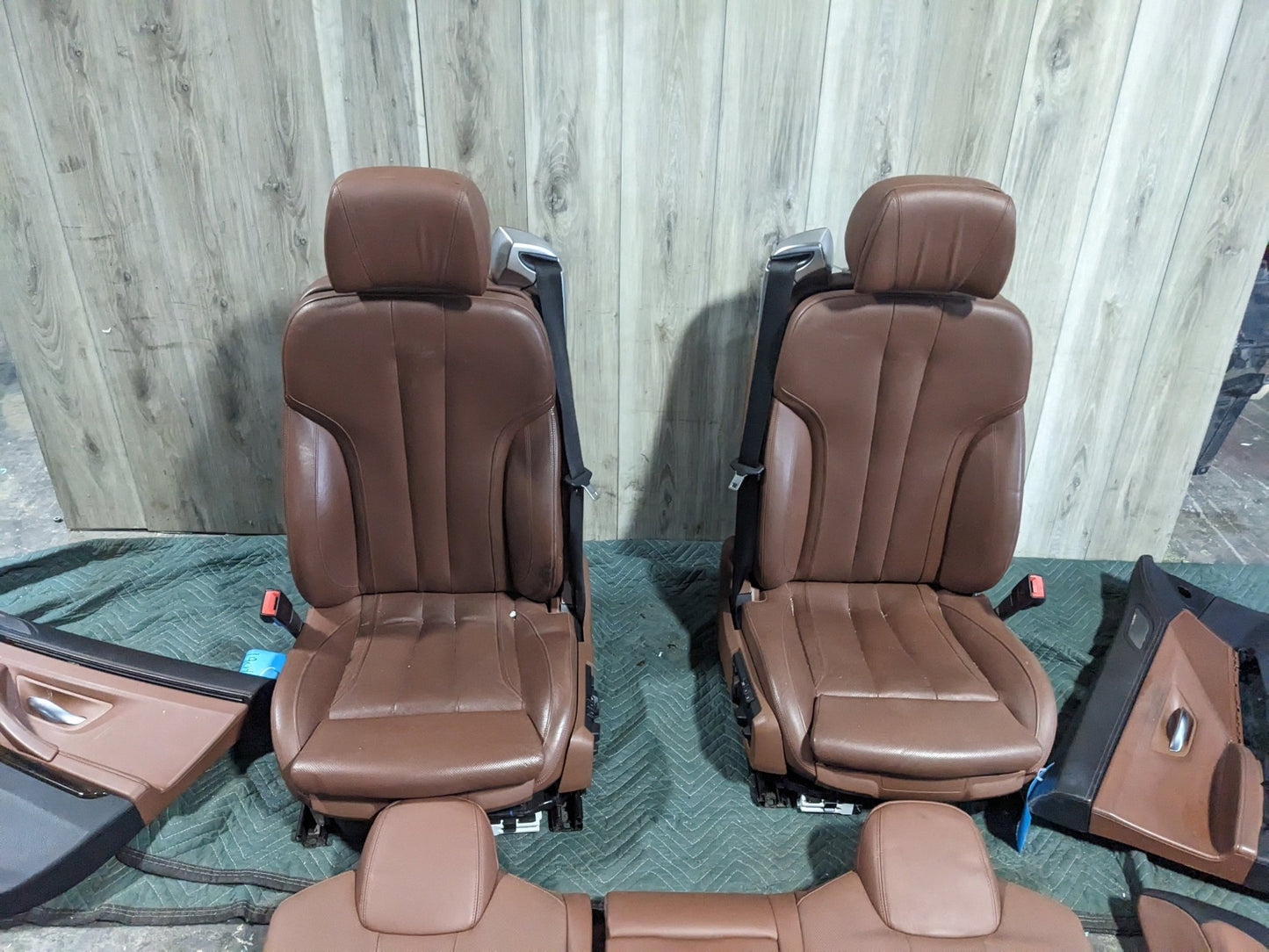 OEM BMW F06 650 Front Rear Seats And Door Panels FULL INTERIOR