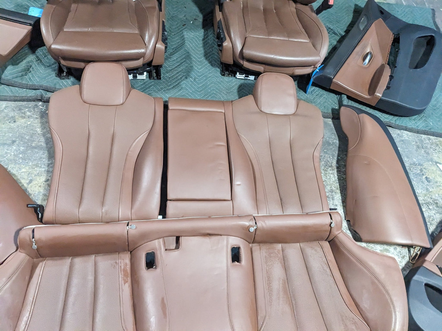 OEM BMW F06 650 Front Rear Seats And Door Panels FULL INTERIOR