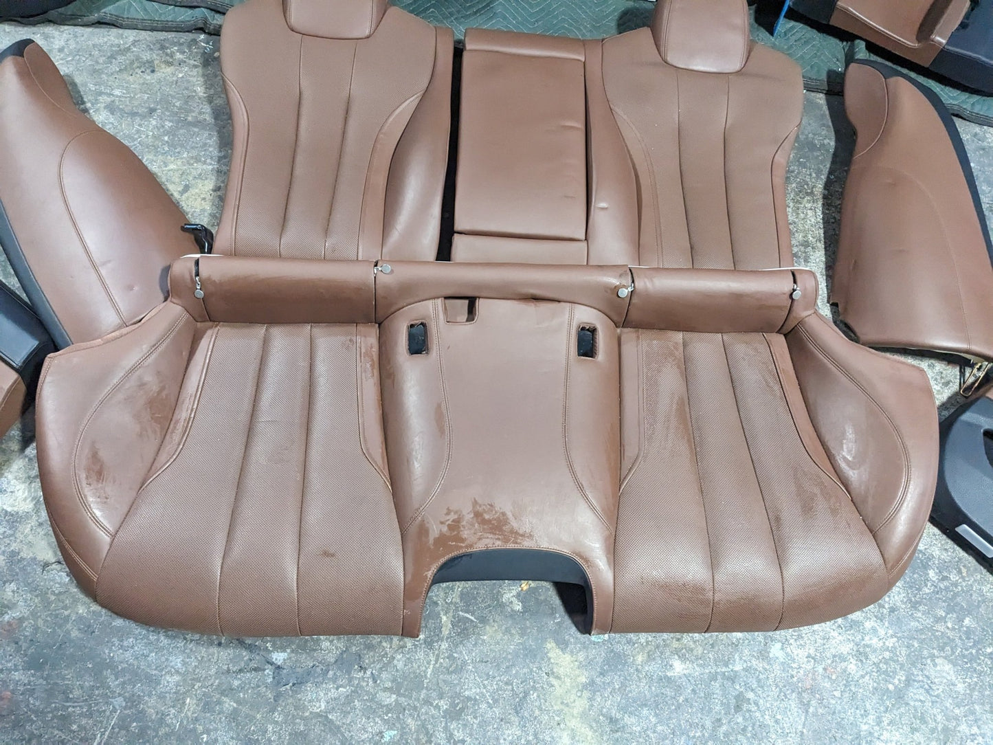 OEM BMW F06 650 Front Rear Seats And Door Panels FULL INTERIOR