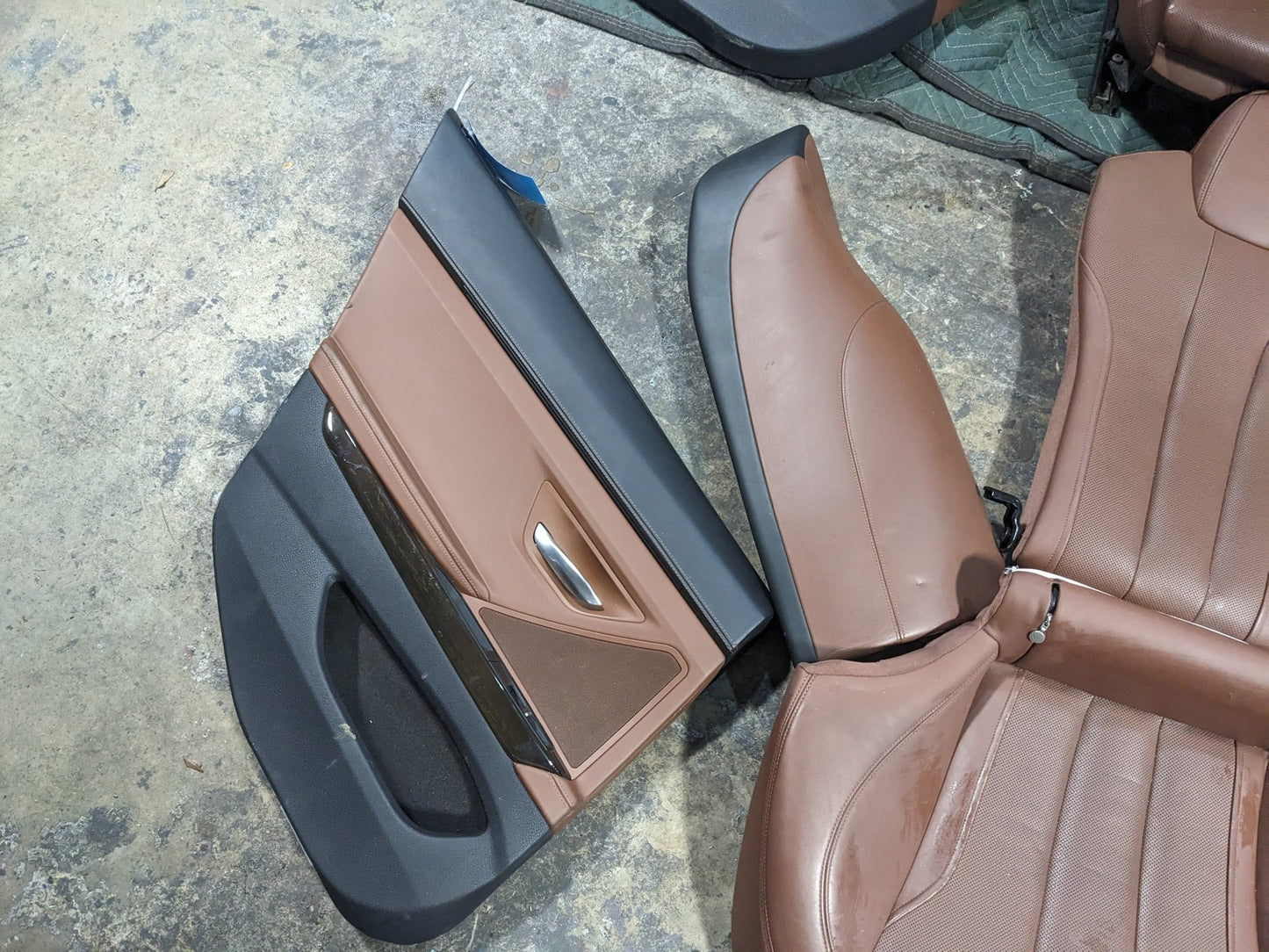 OEM BMW F06 650 Front Rear Seats And Door Panels FULL INTERIOR