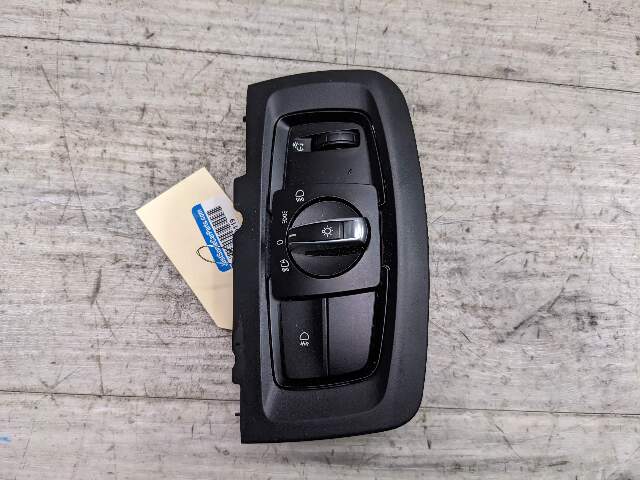 OEM BMW F15 F16 F85 F86 X5 X6 Headlight Switch Control Panel Light Module BLACK