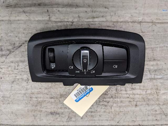 OEM BMW F15 F16 F85 F86 X5 X6 Headlight Switch Control Panel Light Module BLACK