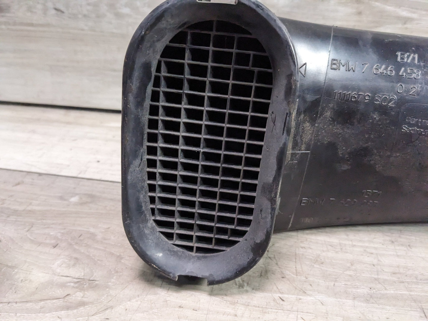 12-19 OEM BMW F15 F16 X5 X6 Engine Air Cleaner Inlet Tube Air Duct