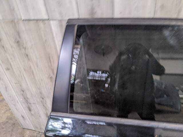 14-18 OEM BMW F15 F85 X5 M REAR LEFT Driver Side Door Shell Panel Black