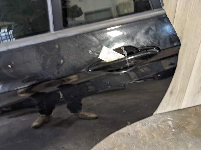 14-18 OEM BMW F15 F85 X5 M REAR LEFT Driver Side Door Shell Panel Black