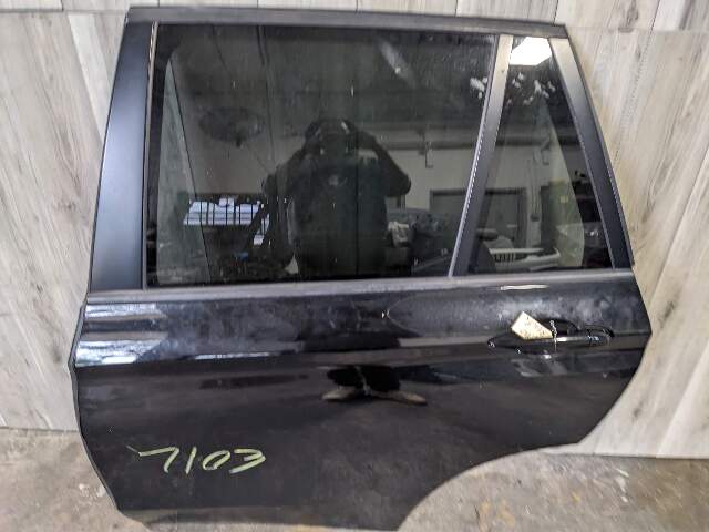 14-18 OEM BMW F15 F85 X5 M REAR LEFT Driver Side Door Shell Panel Black