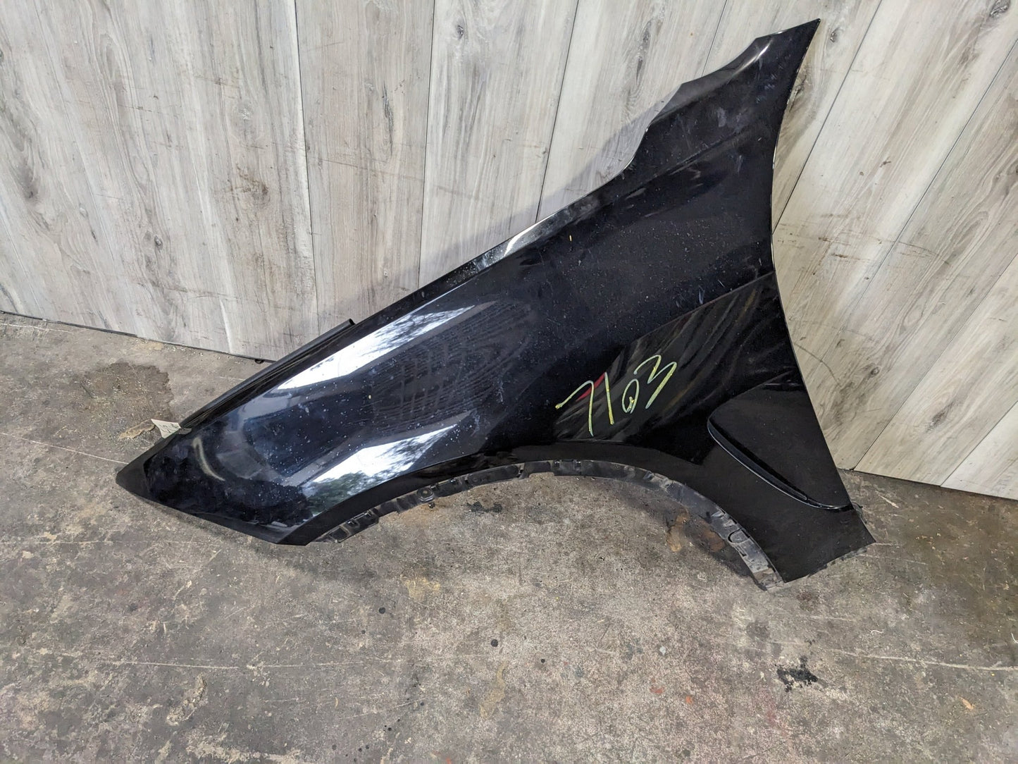14-18 OEM BMW F15 X5 Front Left Driver Side Fender Panel Black