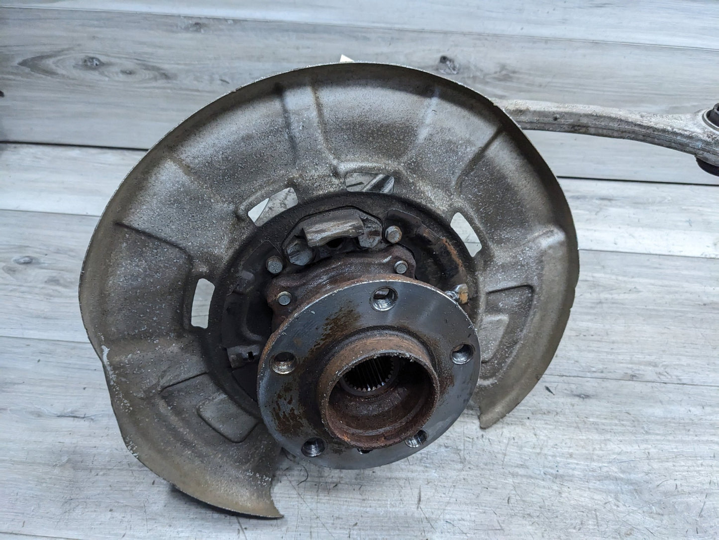 OEM BMW F85 F86 F15 F16 X5 X6 Rear Left Side Spindle Hub Carrier Knuckle