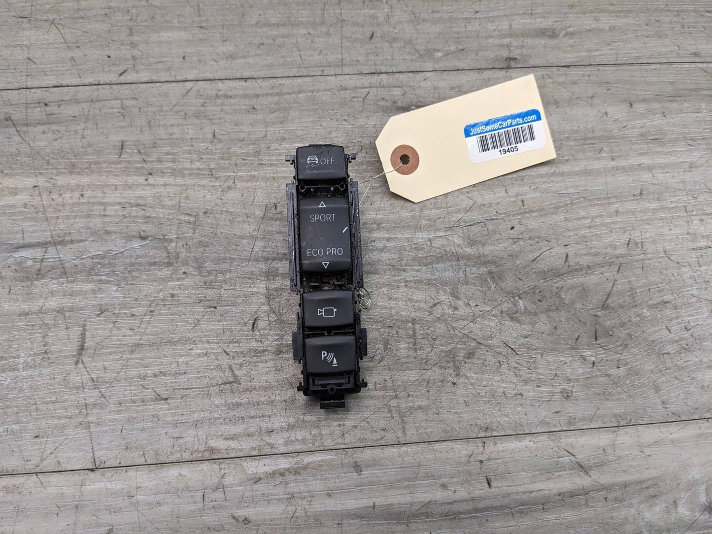 12-18 OEM BMW F22 F30 F32 F36 Sport Eco Drive Mode Switch PDC DSC Camera Button
