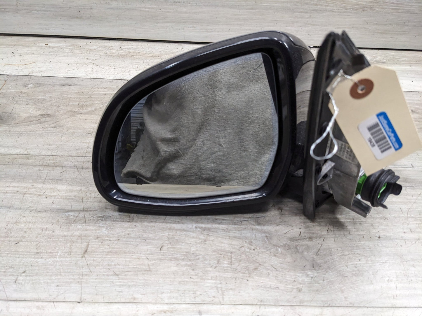 14-18 OEM BMW F15 X5 Left Driver Side Power Folding Mirror Assembly Camera Blue
