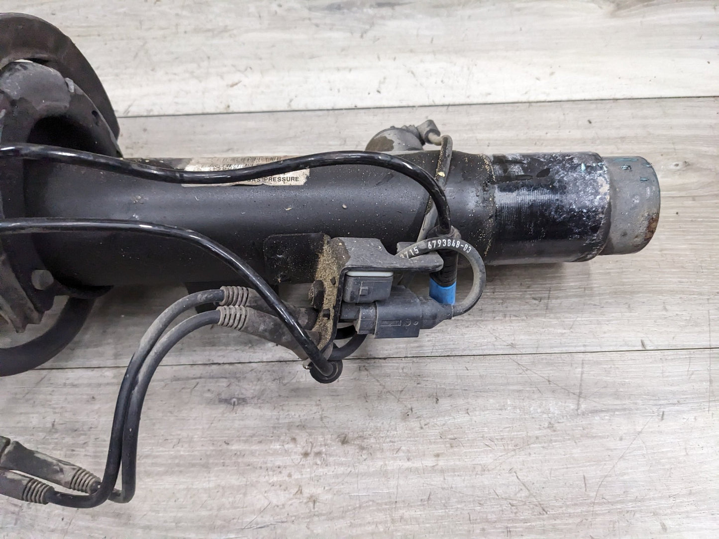 13-17 OEM BMW F36 Front Left Driver Suspension Shock Absorber VDC w Spring