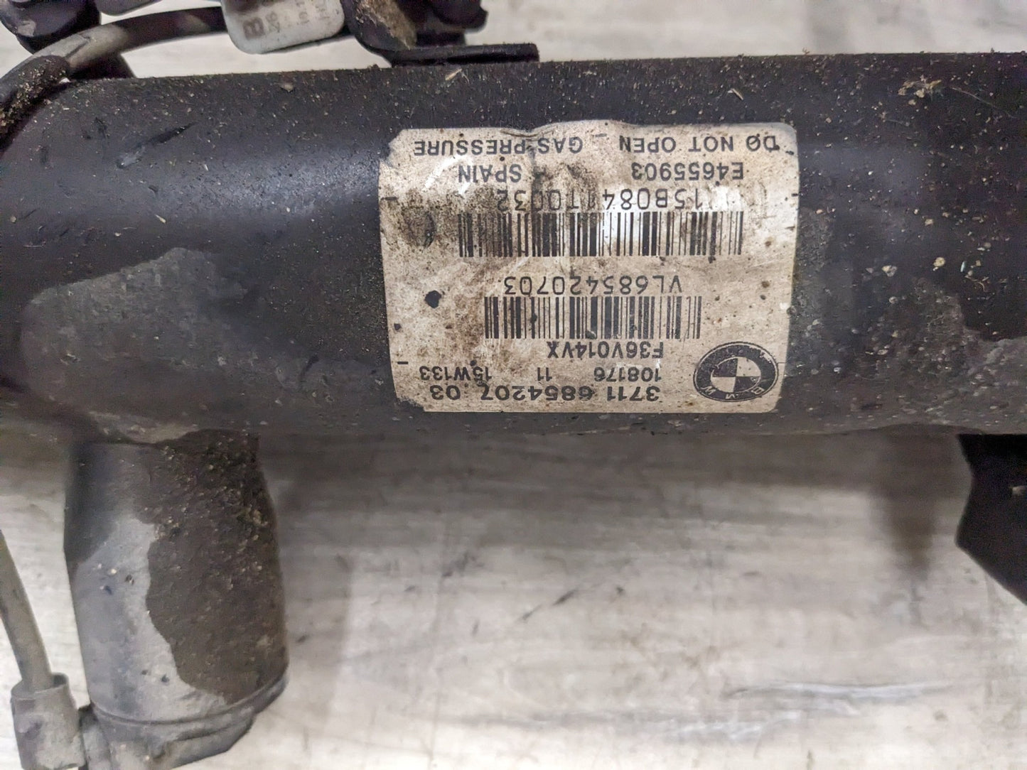 13-17 OEM BMW F36 Front Left Driver Suspension Shock Absorber VDC w Spring