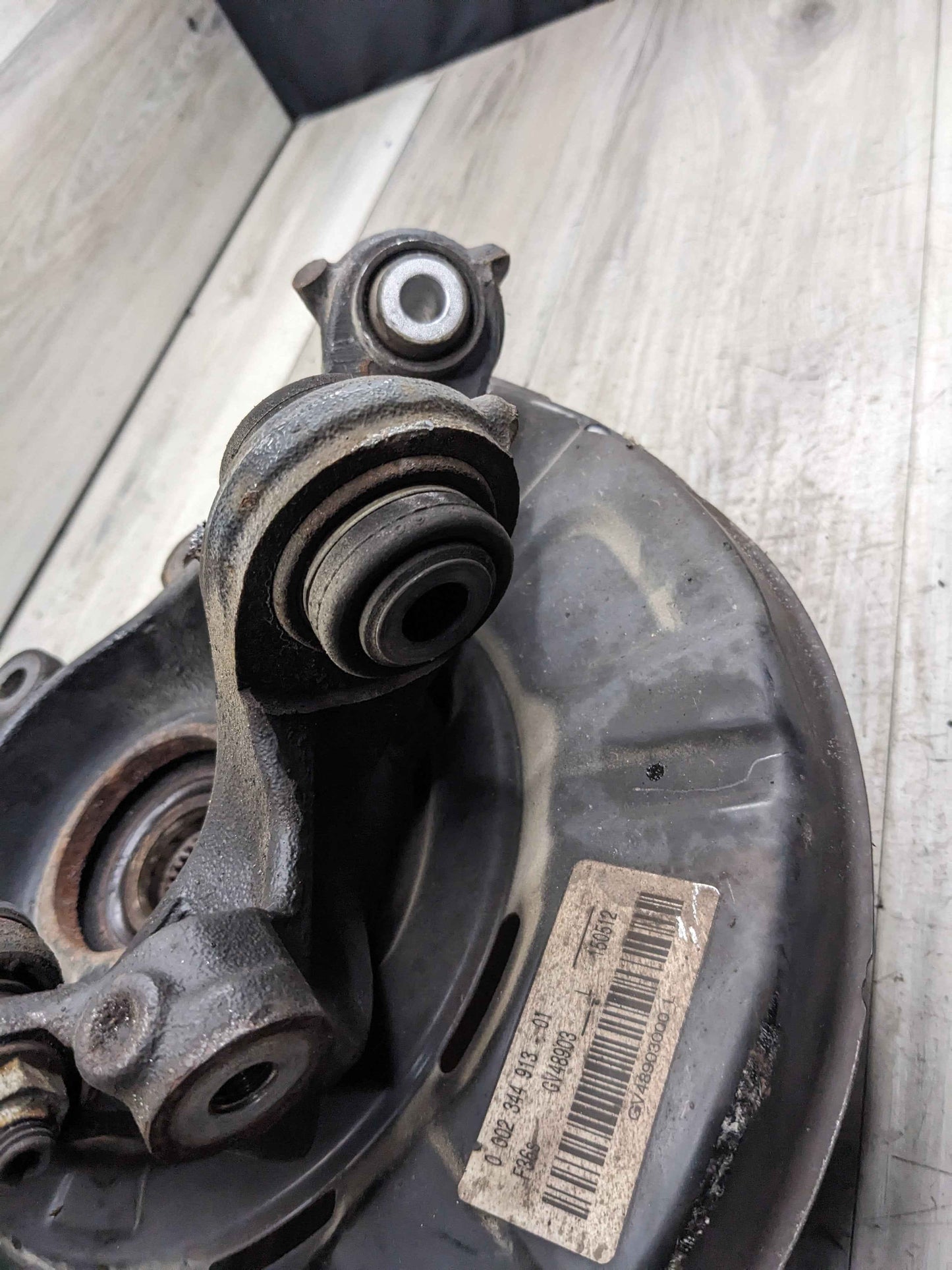 14-20 OEM BMW F32 F33 F36 440 435 Rear Left Spindle Wheel Hub Bearing Knuckle
