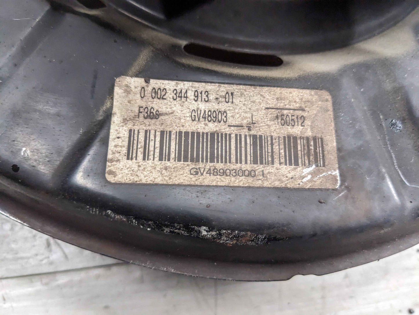 14-20 OEM BMW F32 F33 F36 440 435 Rear Left Spindle Wheel Hub Bearing Knuckle