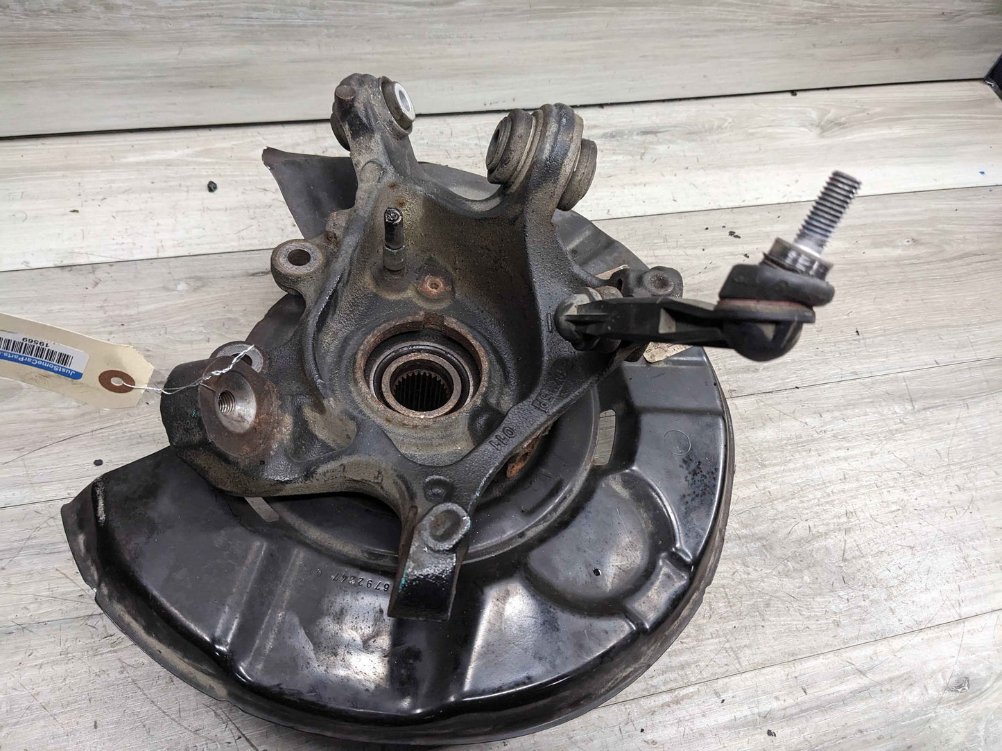 14-20 OEM BMW F32 F33 F36 440 435 Rear Left Spindle Wheel Hub Bearing Knuckle