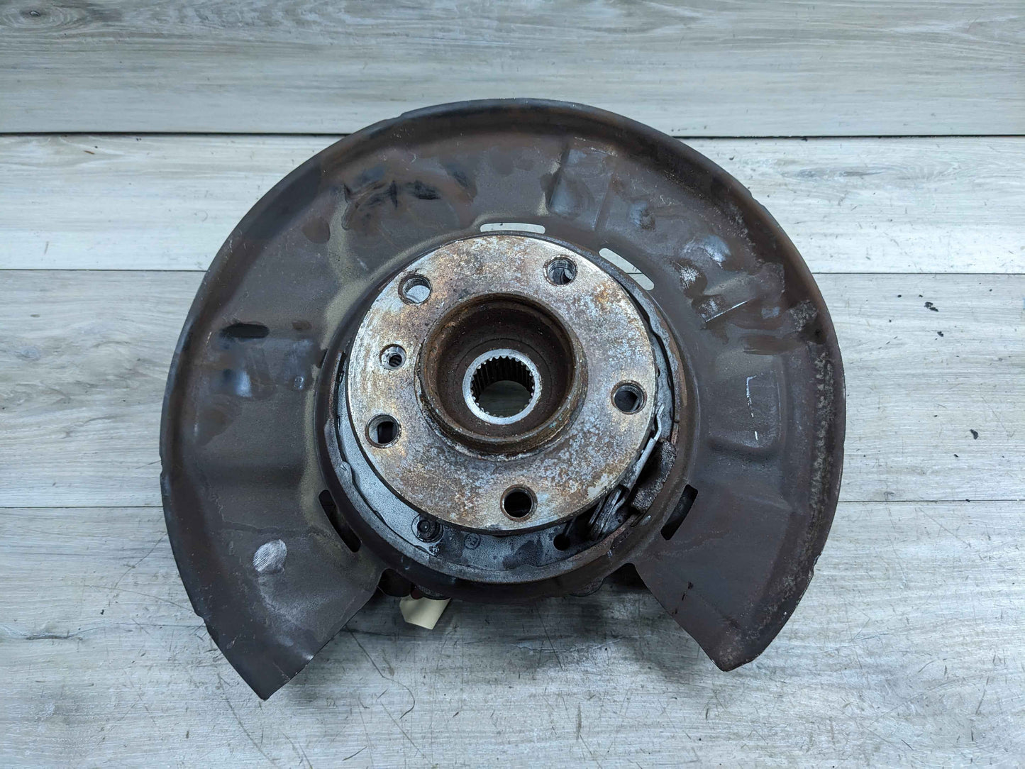14-20 OEM BMW F32 F33 F36 440 435 Rear Left Spindle Wheel Hub Bearing Knuckle