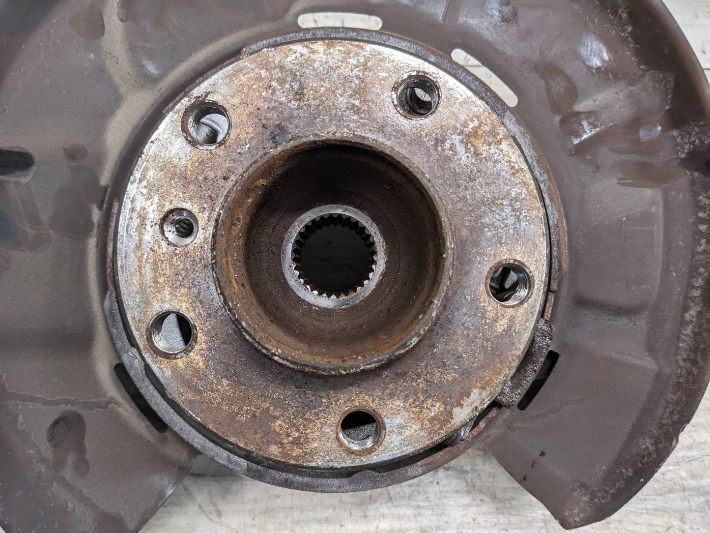 14-20 OEM BMW F32 F33 F36 440 435 Rear Left Spindle Wheel Hub Bearing Knuckle