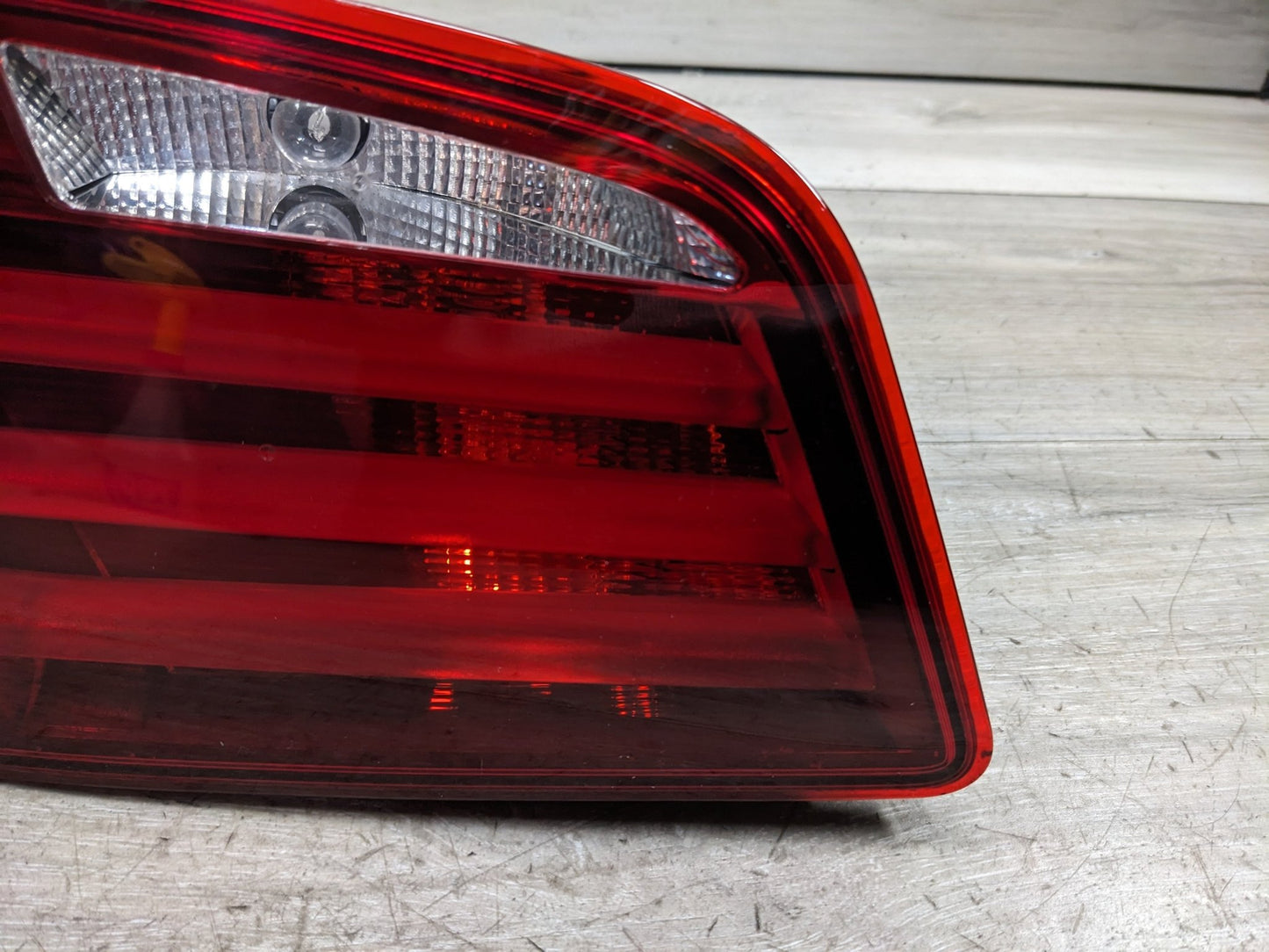 11-13 OEM BMW F10 528 535 550 M5 Rear Driver Left Side Inner Trunk Tail Light